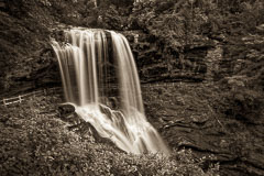 Dry Falls, Blue Ridge Mountains, North Carolina