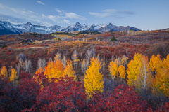Dallas Divide in Autumn. Colorado Rocky Mountains